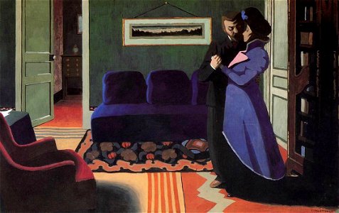 Félix Vallotton, 1899 - La Visite