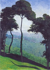 Félix Vallotton - Ansicht von Honfleur, Sommermorgen