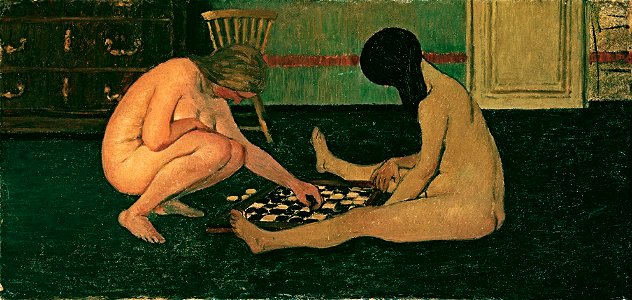 Félix Vallotton, 1897 - Femmes nues jouant dames
