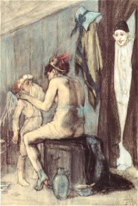 Félicien Rops - Venus and Cupidon