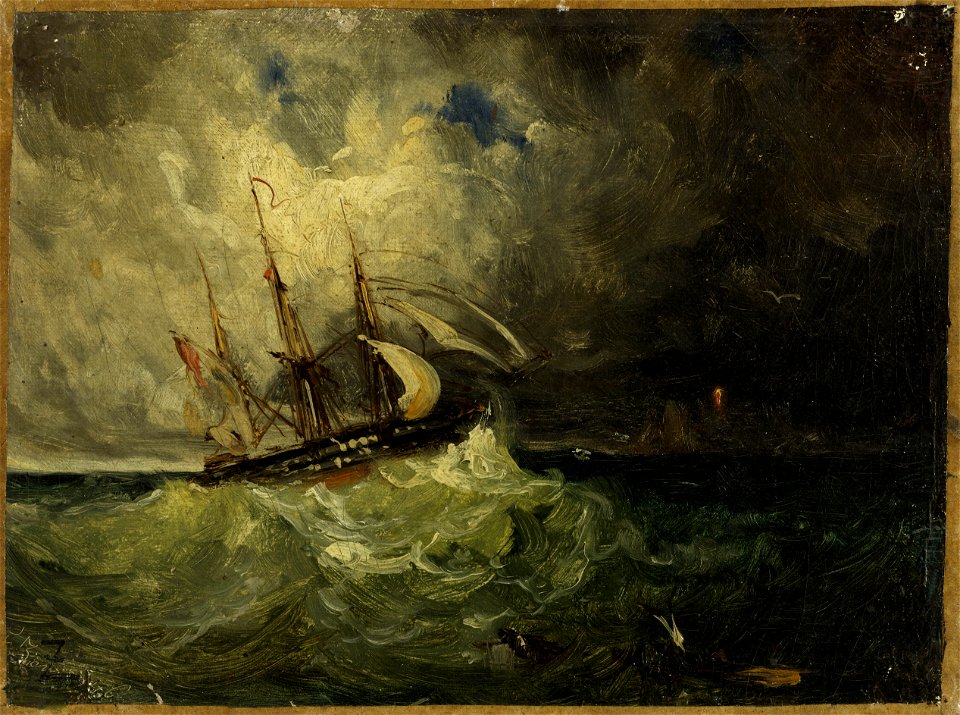 Félix Ziem - La tempête - PPP272 - Musée des Beaux-Arts de la ville de Paris