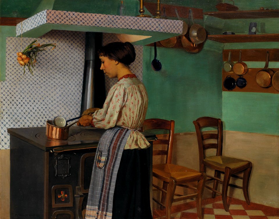 Félix Vallotton, 1892 - La Cuisinière