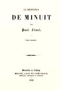 Féval - La Quittance de minuit, 1846 - tome 1 (page 7 crop)