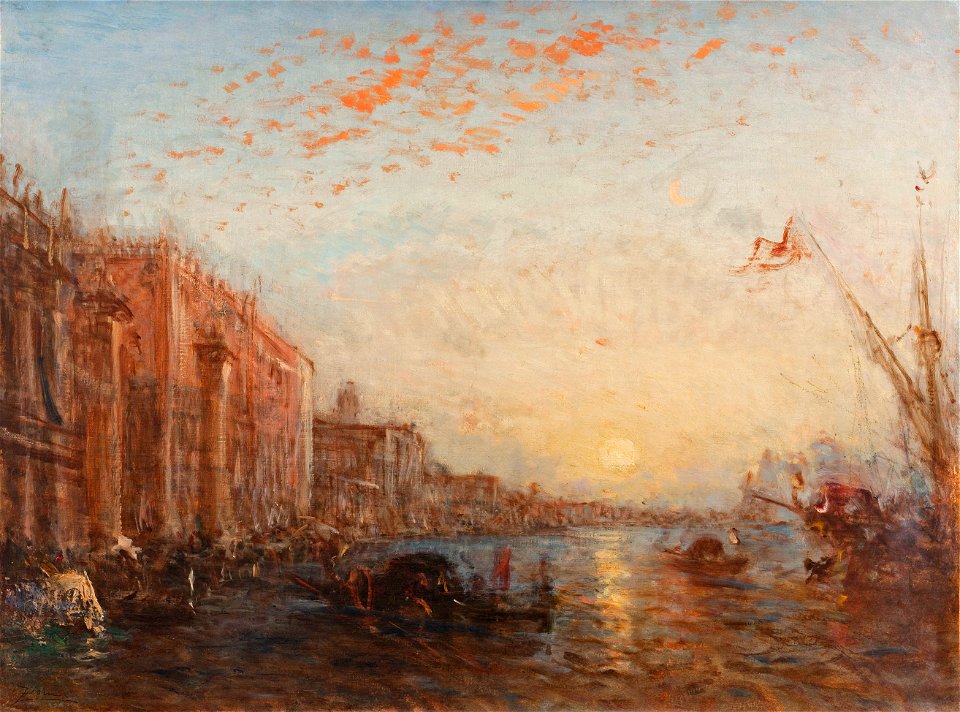 Félix Ziem - Inondation à Venise - PPP240 - Musée des Beaux-Arts de la ville de Paris