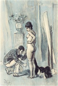 Félicien Rops - Le muscle du grand couturier