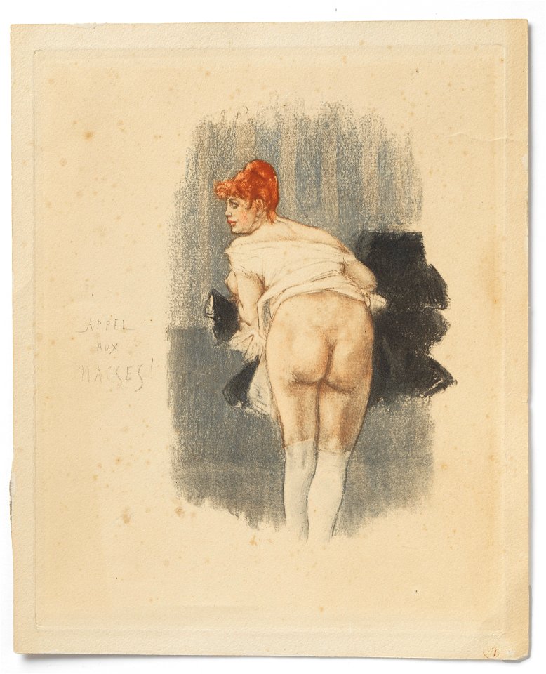 Félicien Rops Appel aux masses! Thielska 342b