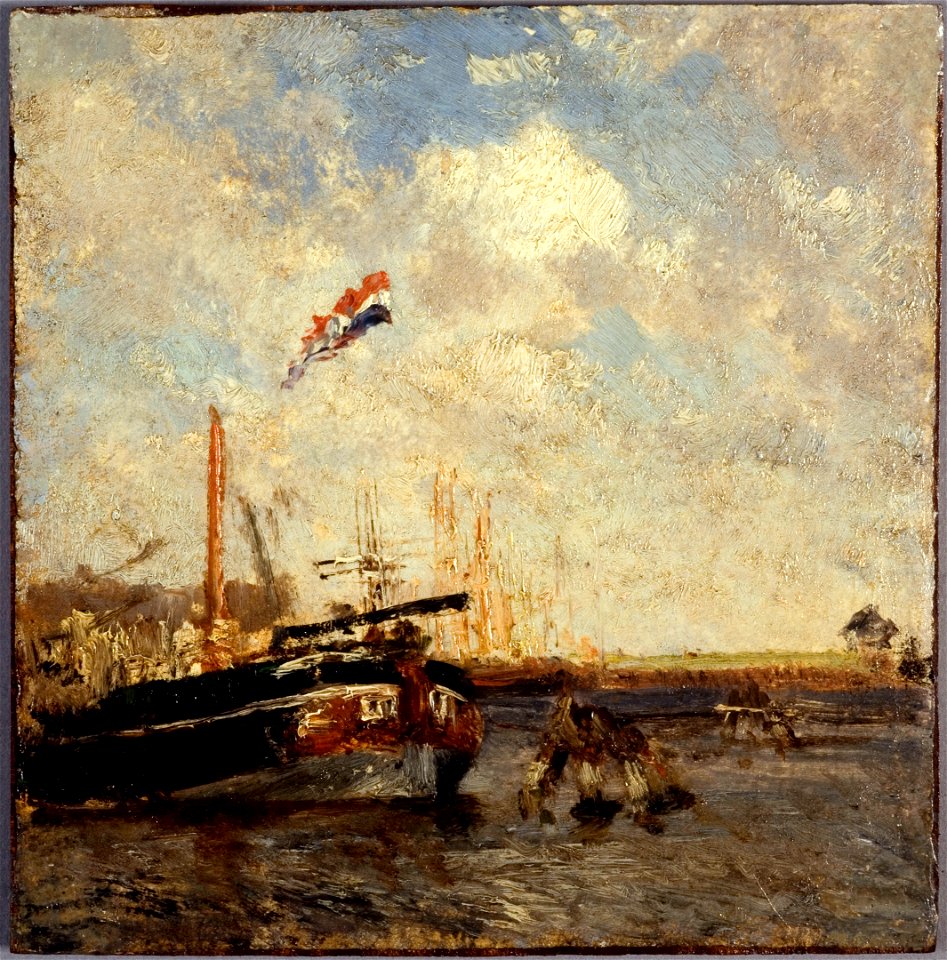 Félix Ziem - Le chaland - PPP278 - Musée des Beaux-Arts de la ville de Paris