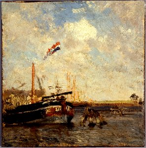Félix Ziem - Le chaland - PPP278 - Musée des Beaux-Arts de la ville de Paris