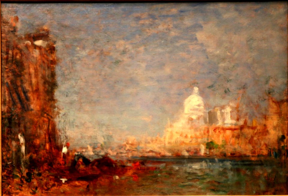 Félix Ziem - Venise, Notre-Dame de la salute