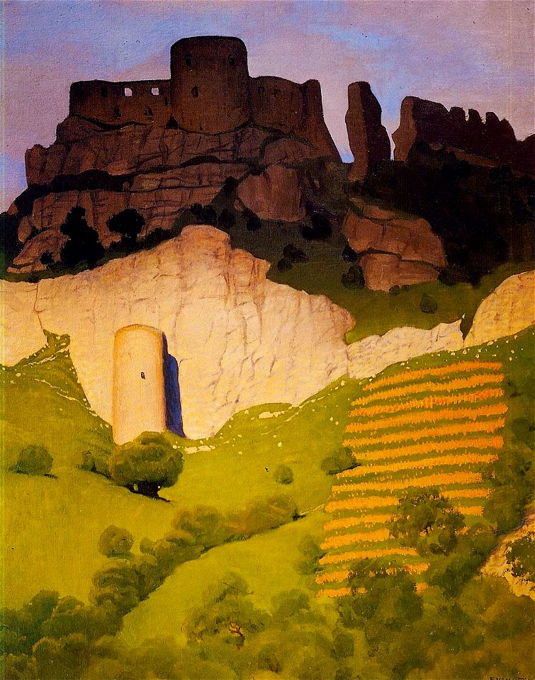 Félix Vallotton, 1924 - Château Gaillard aux Andelys