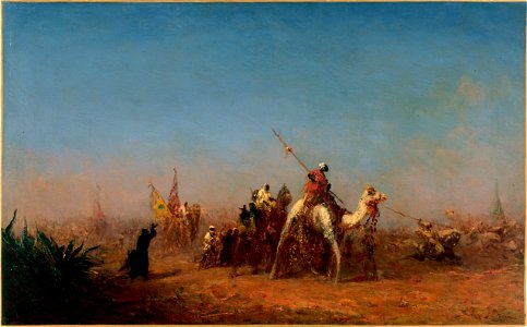 Félix Ziem - Caravane en route vers La Mecque - PPP205 - Musée des Beaux-Arts de la ville de Paris