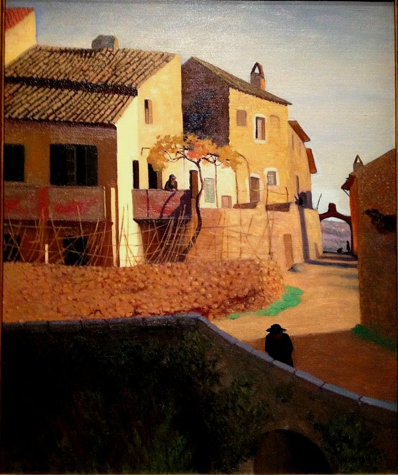 Félix Vallotton, 1923 - Pont à la romaine à Cagnes