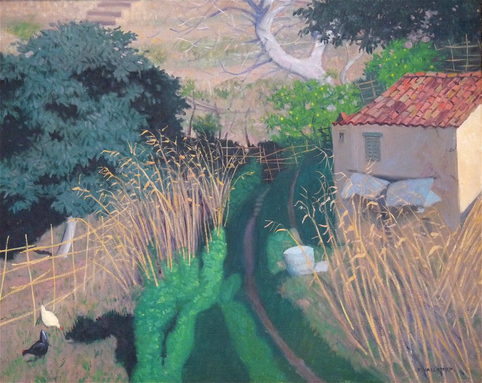 Félix Vallotton-Maisons et roseaux