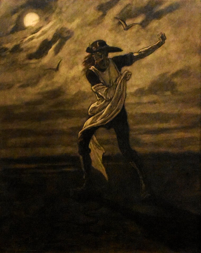 Félicien Rops (1833-1898) Satan semant l'ivraie (1867) - Musée Félicien Rops Namen 23-03-2018 10-38-41