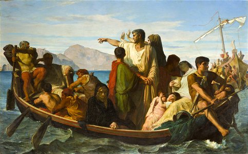 Félix Joseph Barrias - Tiberius exiles - Google Art Project
