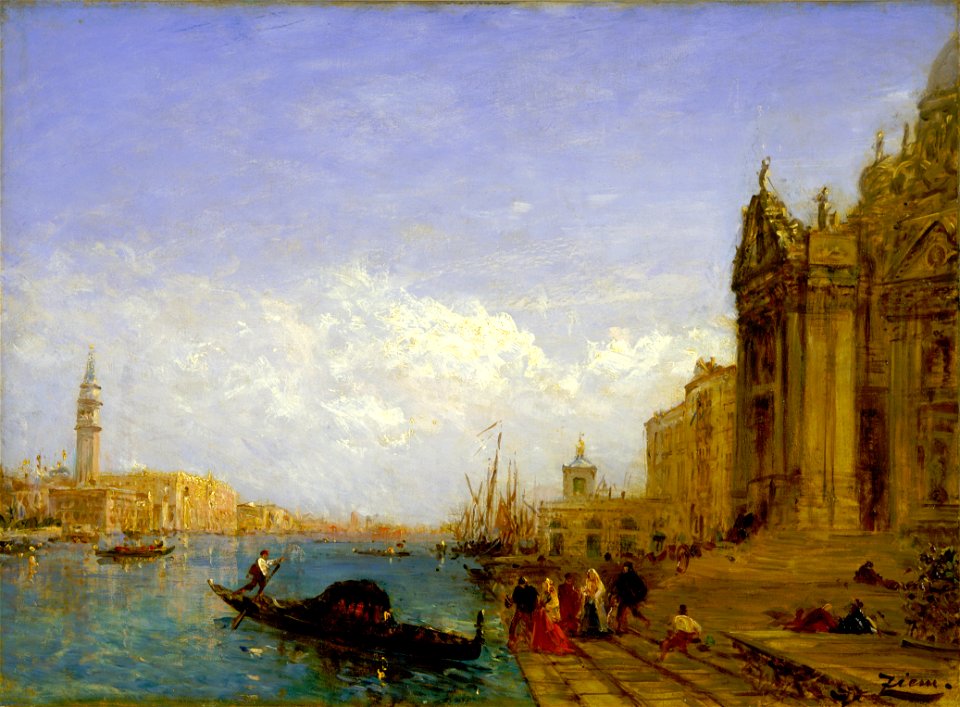 Félix François Georges Philibert Ziem - Venetian Scene - 199-1977 - Saint Louis Art Museum