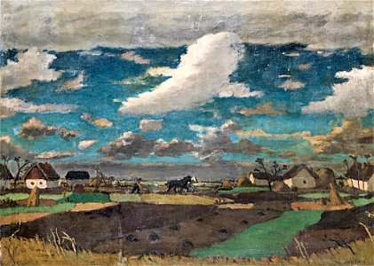 Fényes Adolf - 1926 körül - Tavaszi szántás