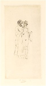 Félicien Rops Ma fille, Monsieur Cabanel