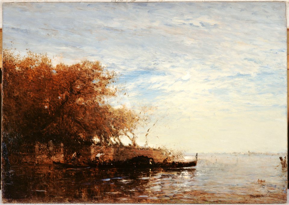Félix Ziem - Venise, le Jardin français au clair de lune - PPP238 - Musée des Beaux-Arts de la ville de Paris