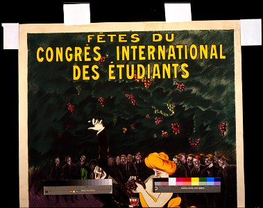 Fêtes du congrès international des étudiants, Bordeaux, Septembre 1907 - L. Cappiello. LCCN2008680359