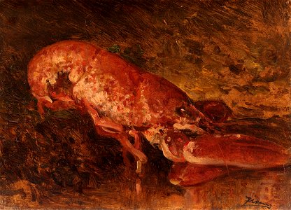 Félix Ziem - Nature morte au homard - PPP213 - Musée des Beaux-Arts de la ville de Paris