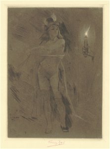 Félicien Rops - La vengeance d'une femme 