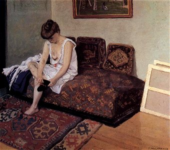 Félix Vallotton, 1904 - The Black Stocking