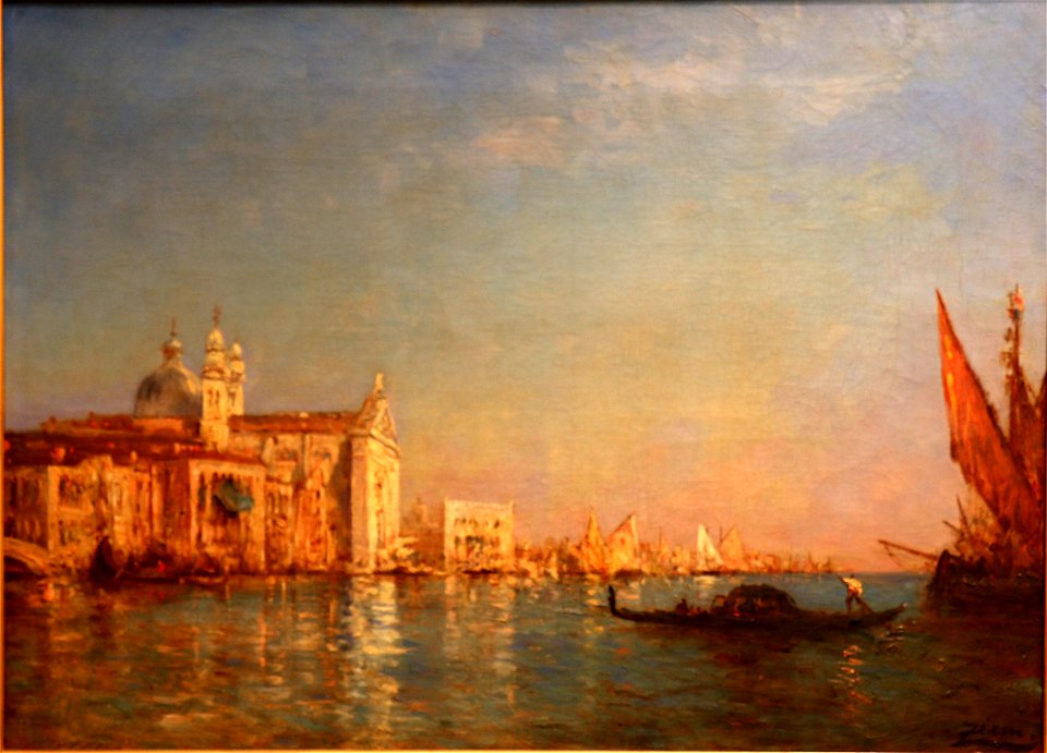 Félix Ziem - L'église des Gesuati, La Giudecca
