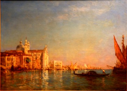 Félix Ziem - L'église des Gesuati, La Giudecca