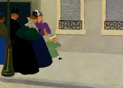 Félix Vallotton - En promenade