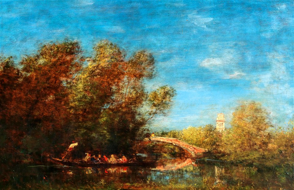 Félix Ziem Les Jardins de Venise