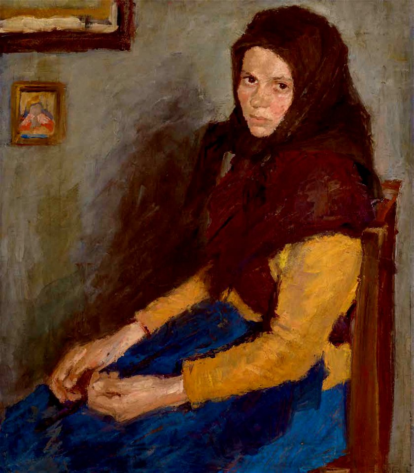 Fényes Adolf - 1900 körül - Parasztlány