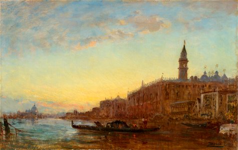 Félix Ziem Der Canal Grande in Venedig