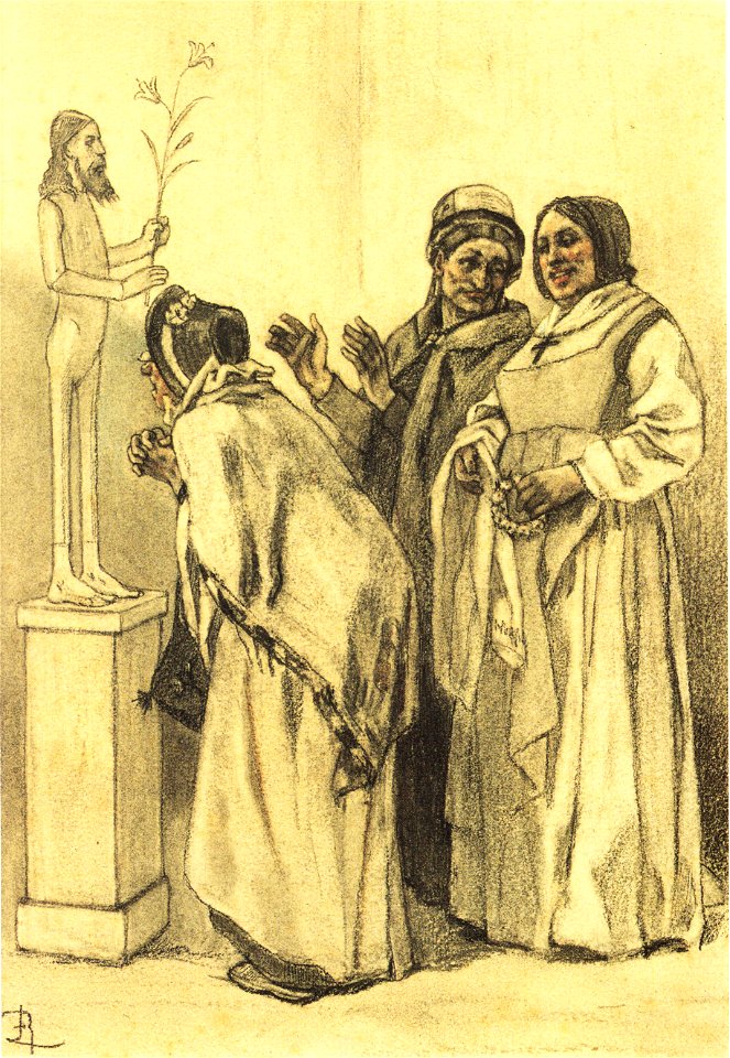 Félicien Rops - Les habilleuses de St Joseph