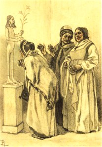Félicien Rops - Les habilleuses de St Joseph