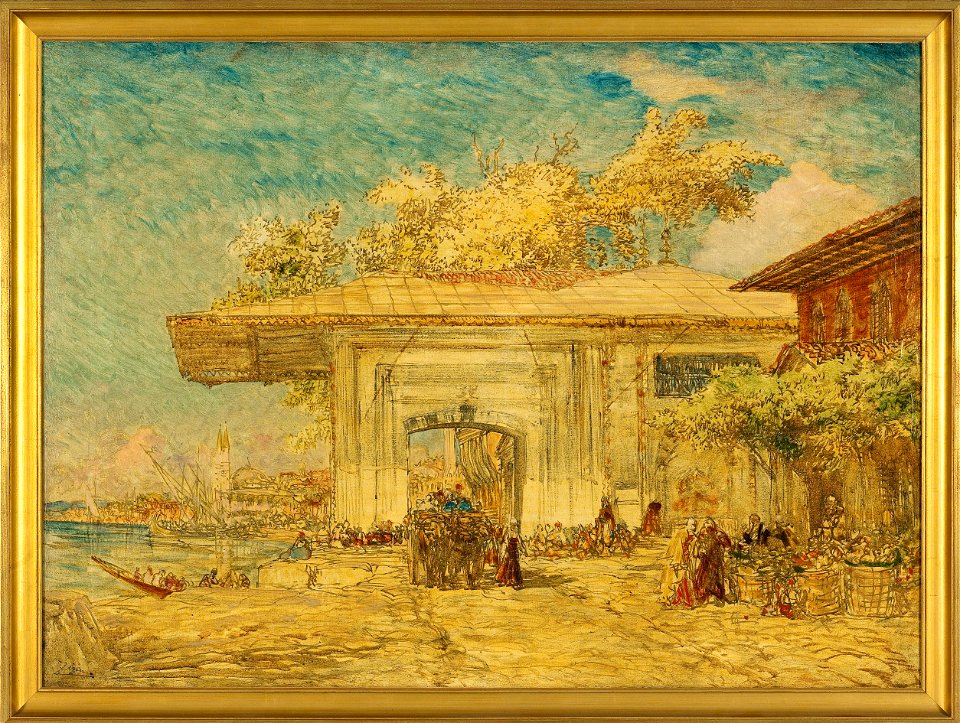 Félix Ziem - Constantinople, le kiosque des Janissaires - PPP211 - Musée des Beaux-Arts de la ville de Paris