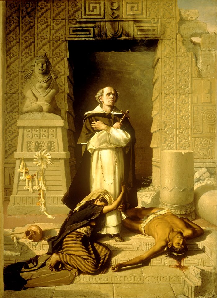 Félix Parra - Fray Bartolomé de las Casas - Google Art Project