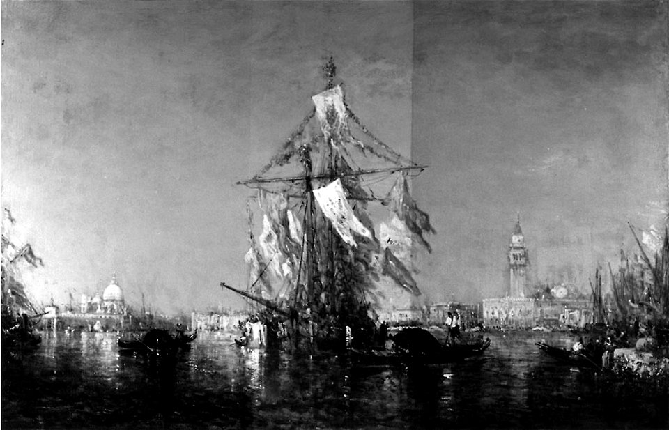 Félix Ziem - Fête de Saint Marc, Venise - 1983.383 - Art Institute of Chicago
