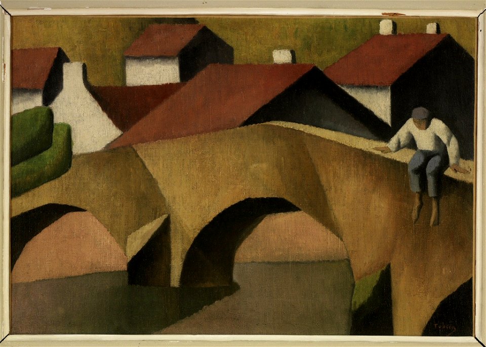 Félix Elie Tobeen - The Old Bridge - 66.013 - Rhode Island School of Design Museum