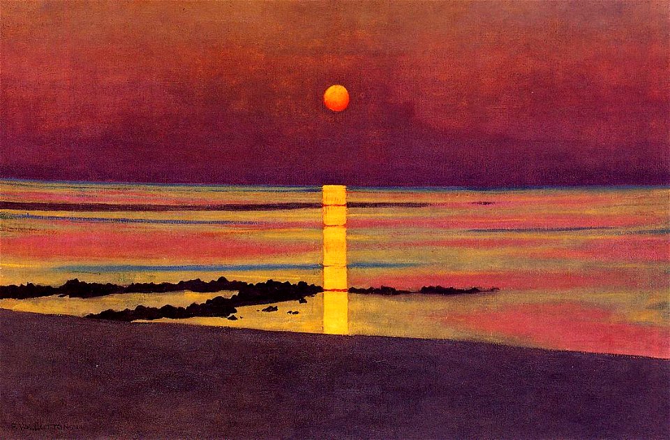 Félix Vallotton, 1913 - Sunset