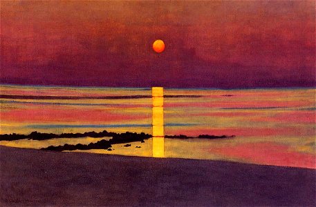 Félix Vallotton, 1913 - Sunset