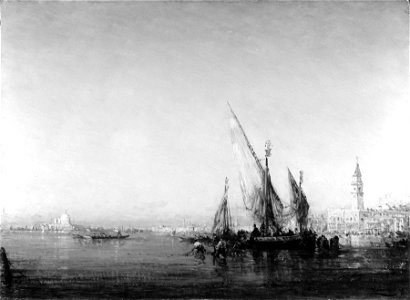 Félix François Georges Philibert Ziem - Venice, Midday - Walters 37167