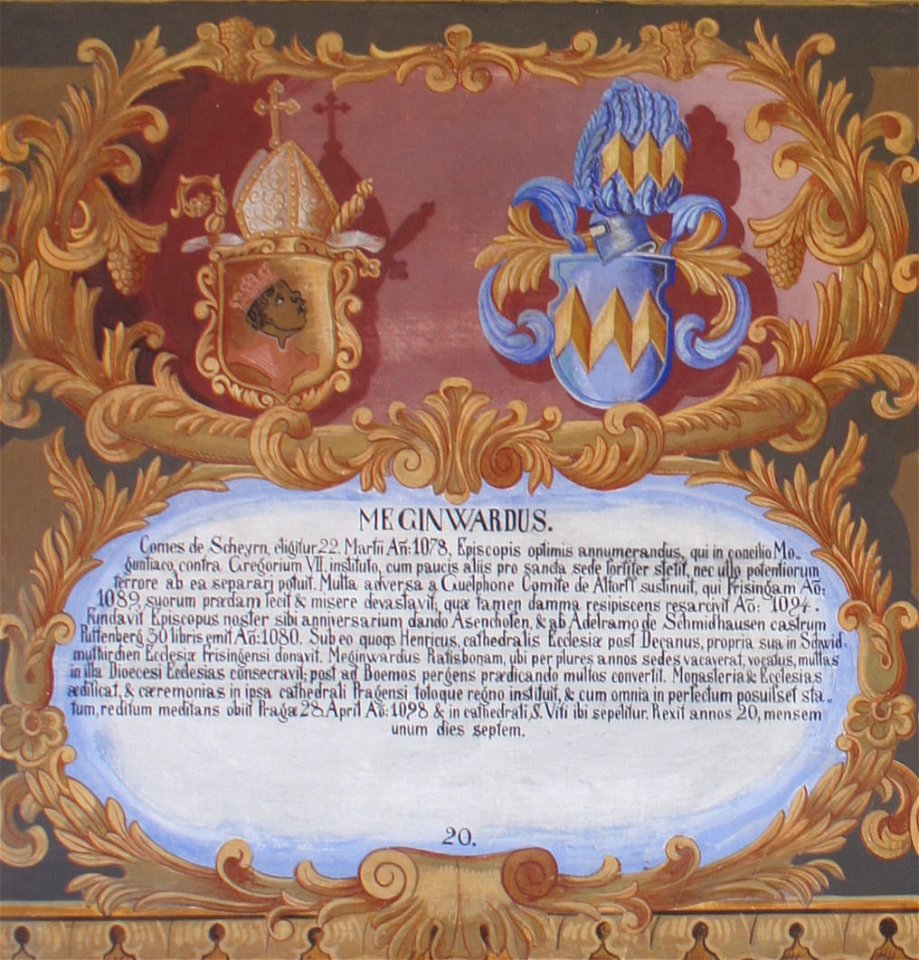 Fürstengang Tafel 20 - Meginward