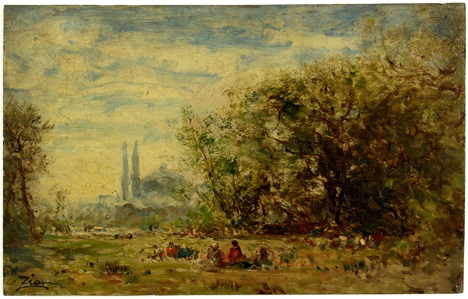 Félix Ziem - Les eaux douces d'Asie, environs de Constantinople - PPP276 - Musée des Beaux-Arts de la ville de Paris