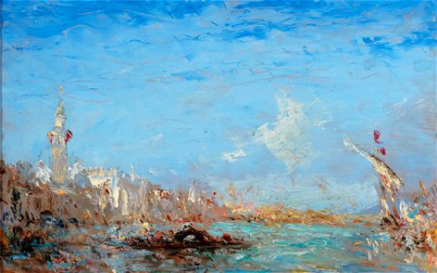 Félix Ziem Canal Grande