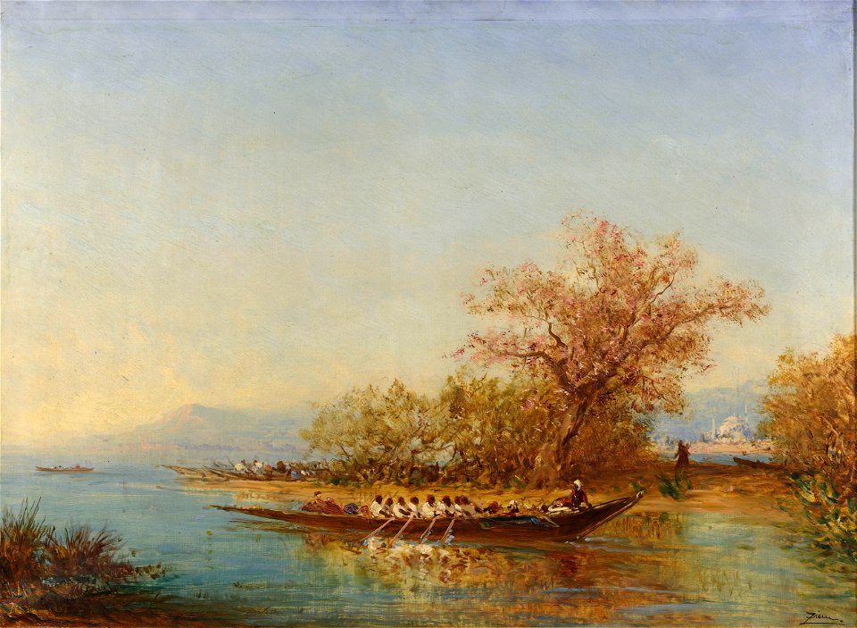 Félix Ziem - L'Embouchure du Bosphore - PPP198 - Musée des Beaux-Arts de la ville de Paris