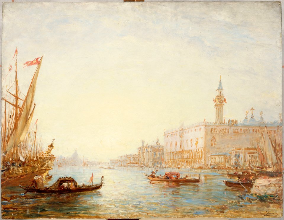 Félix Ziem - Venise, le Palais des Doges - PPP227 - Musée des Beaux-Arts de la ville de Paris