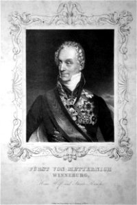 Fürst Klemens Wenzel von Metternich Litho