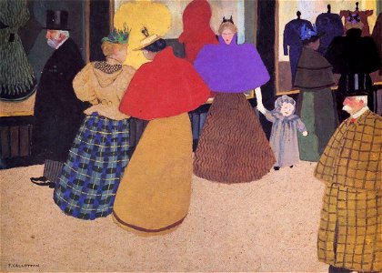 Félix Vallotton, 1896 - Les Passants