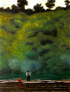 Félix Vallotton, 1923 - Genêts en fleurs